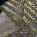 Spleißdesign 100% Lurex Polyester Jacquard gewebter Gewebe